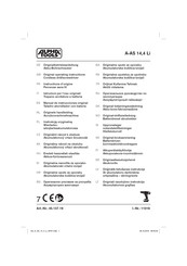 Alpha tools A-AS 14,4 Li Originalbetriebsanleitung