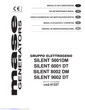 Mase Generators Silent 9002 DT Gebrauchsanweisung Und Wartungsvorschriften