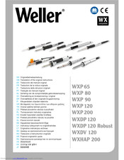 Weller WXHAP 200 Originalbetriebsanleitung