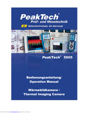 PeakTech 5605 Bedienungsanleitung