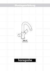 HANSGROHE Talis S2 Serie Montageanleitung