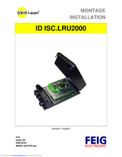 Feig Electronic OBID ID ISC.LRU2000 Montage / Installation