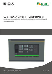 Bender COMTRAXX CP915 Handbuch