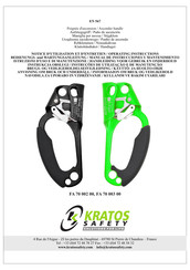 KRATOS SAFETY FA 70 002 00 Bedienungs- Und Wartungsanleitung