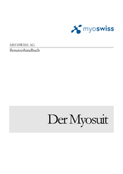 MYOSWISS Myosuit Benutzerhandbuch