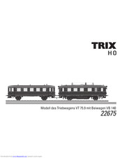 Märklin TRIX H0 VT 75.9 22675 Bedienungsanleitung