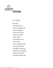 nVent RAYCHEM E-100-E Bedienungsanleitung