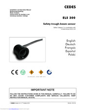 Cedes ELS 300 Bedienungsanleitung