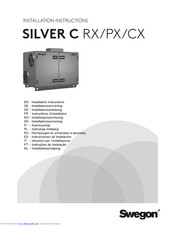 Swegon SILVER C RX Installationsanleitung