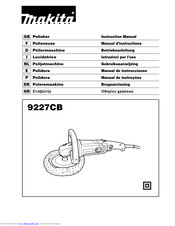 Makita 9227CB Betriebsanleitung