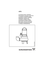Grundfos AP51.65.15V Montage- Und Betriebsanleitung