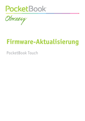Pocketbook Touch Firmware-Aktualisierung