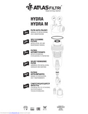 Atlas Filtri HYDRA M Handbuch Für Installation, Gebrauch Und Wartung