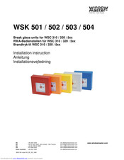 Window Master WSK 501 Anleitung