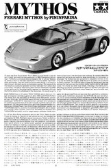 Tamiya 24104 Ferrari Mythos By Pininfarina Montageanleitung