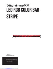 Lightmaxx LED RGB Colour Bar Stripe Bedienungsanleitung