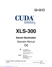Cuda surgical XLS-300 Bedienungsanleitung