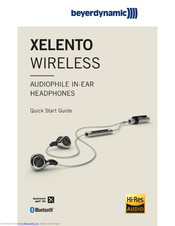 Beyerdynamic XELENTO WIreless Schnellstartanleitung