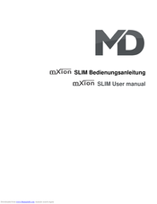 MD mXion SLIM Bedienungsanleitung