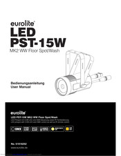 EuroLite LED PST-15W QCL Bedienungsanleitung