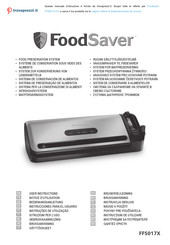 FoodSaver FFS017X Bedienungsanleitung