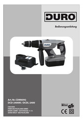 Duro DCD-2400IK Bedienungsanleitung