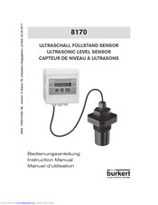 bürkert 8170 Bedienungsanleitung