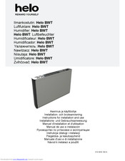 Helo BWT Installations- Und Gebrauchsanweisung
