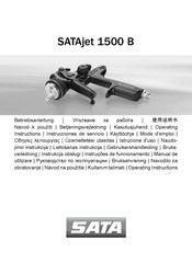 SATA SATAjet 1500 B Betriebsanleitung