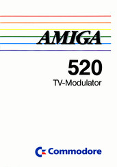 Commodore Amiga 520 Handbuch