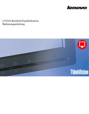 Lenovo ThinkVision LT2024 Bedienungsanleitung