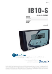 Baxtran IB10-S Handbuch