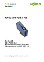 WAGO 750-439 Handbuch