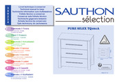 SAUTHON Selection PURE SILEX TQ161A Montageanleitung