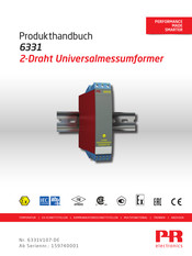 PR electronics 6331 Produkthandbuch