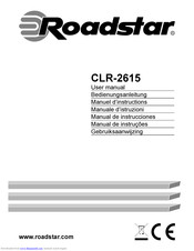 Roadstar CLR-2615 Bedienungsanleitung