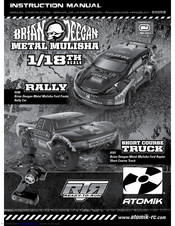 Atomik Brian Deegan Metal Mulisha Ford Fiesta Rally Car Anweisunghandbuch