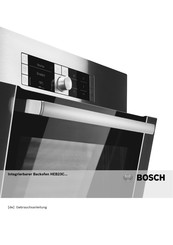 Bosch HEB23C Serie Gebrauchsanleitung