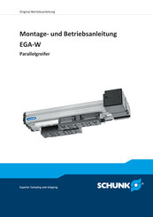 SCHUNK EGA-W 25 Montage- Und Betriebsanleitung
