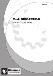 Diamond BRIO43/X N Installation, Gebrauch, Wartung