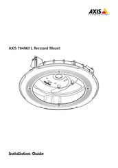 Axis T94N01L Installationsanleitung