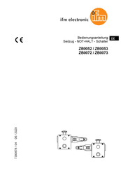 IFM Electronic ZB0053 Bedienungsanleitung