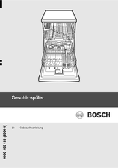 Bosch SMV63M30EU Gebrauchsanleitung