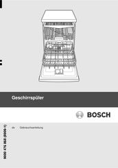 Bosch SMI86M45DE Gebrauchsanleitung