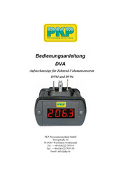 PKP DVA-R Bedienungsanleitung