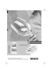 Bosch SRS40A02EU Gebrauchsanweisung