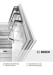 Bosch KGN36XL30 Gebrauchsanleitung