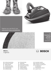 Bosch In'genius BGL8334 Gebrauchsanleitung