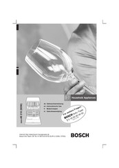 Bosch SGI46A55 Gebrauchsanweisung
