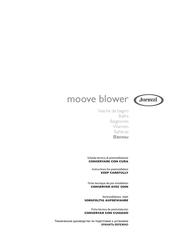 Jacuzzi Moove blower 170x75 Vorinstallations-Blatt